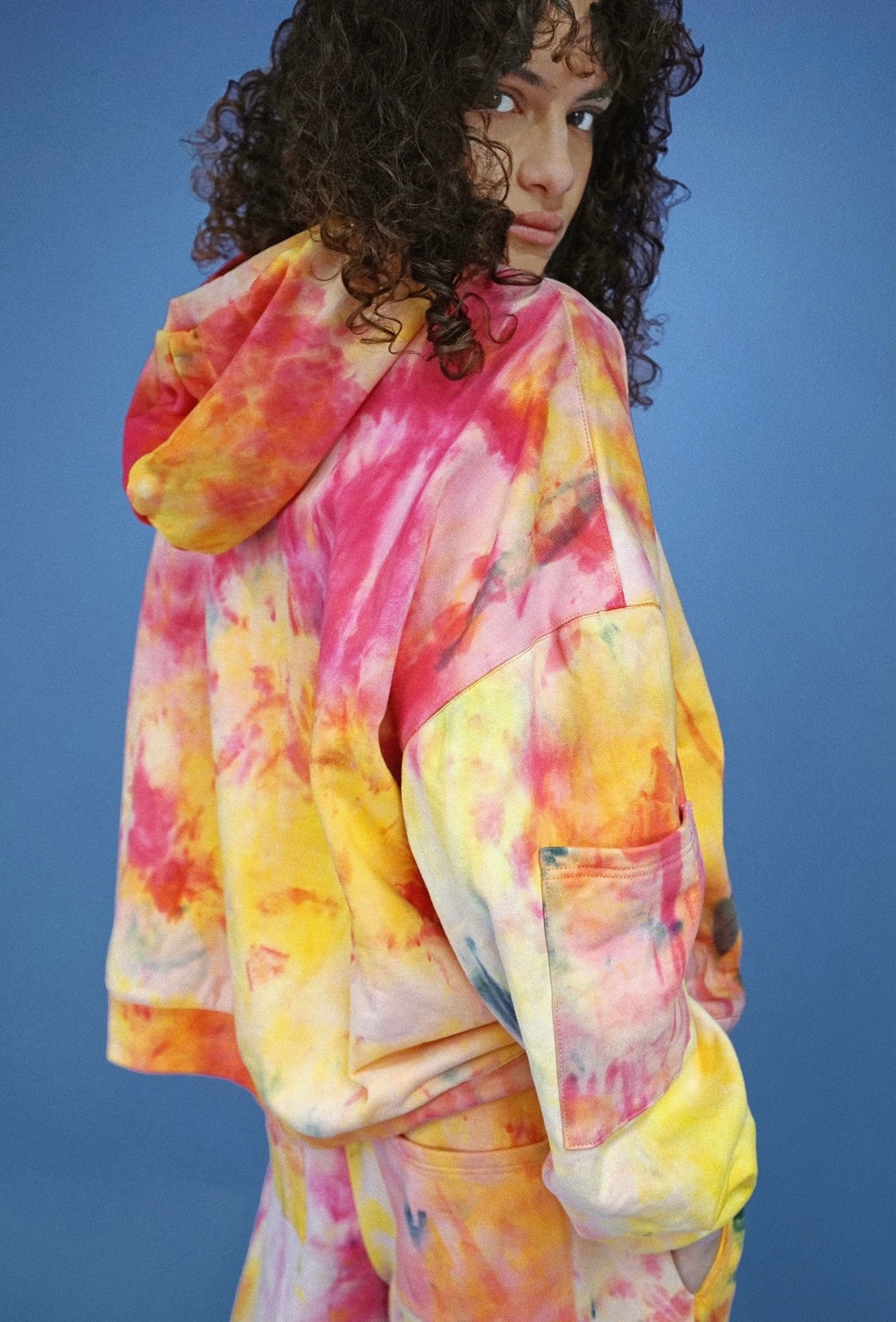 Sweat-shirt Tie and Dye