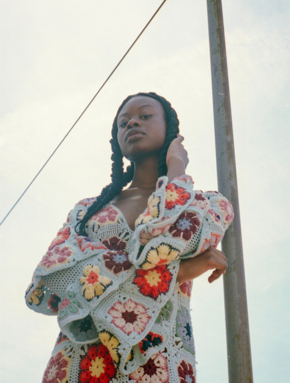 PRE-ORDER Granny Square crochet dress – bleuchose