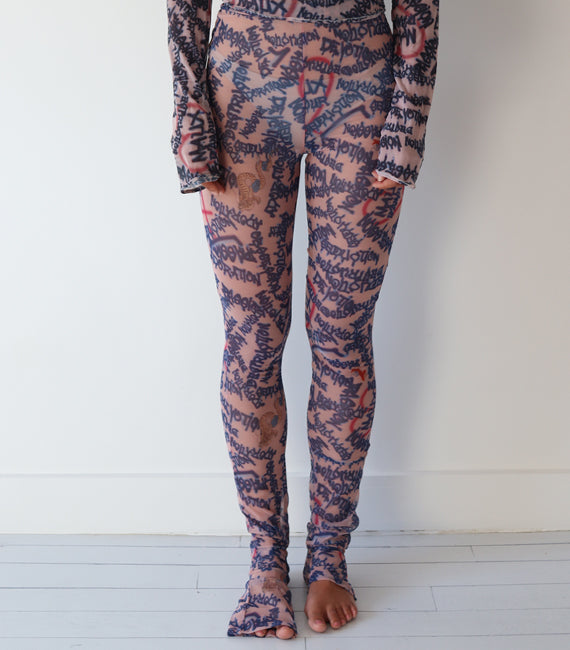 Mesh pants