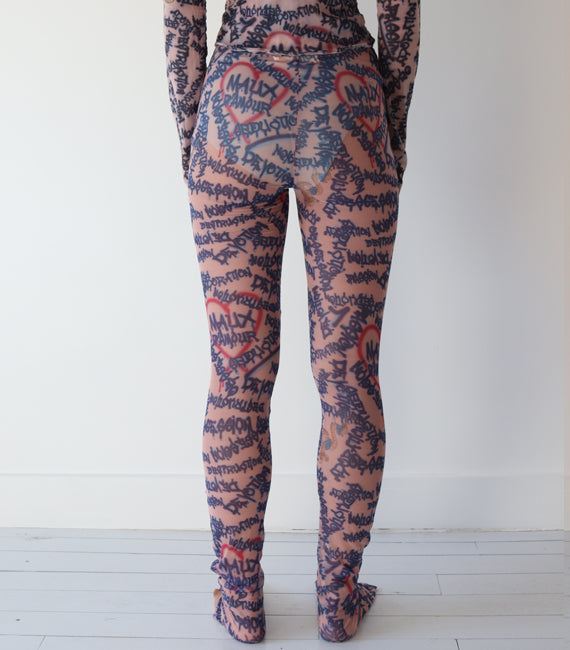 Mesh pants