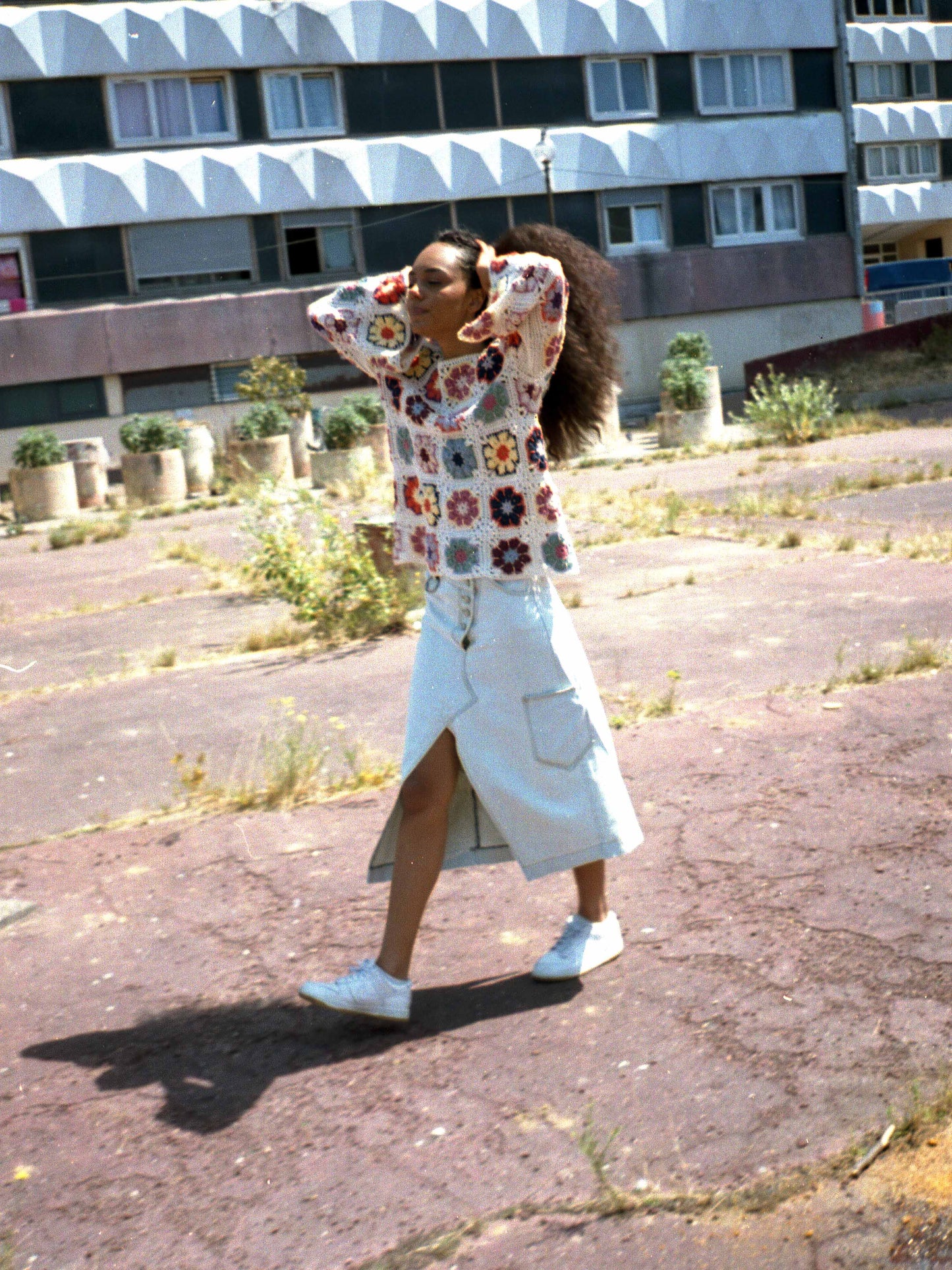 PRE-COMMANDE pull en crochet Granny Square